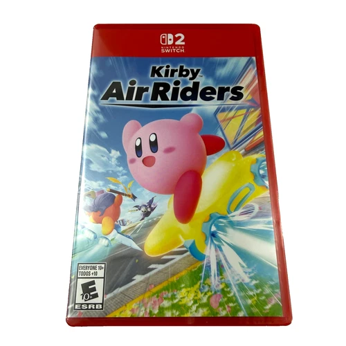 NEW Kirby Air Riders Game Nintendo Switch 2 Factory Sealed In Hand Free Shipping
