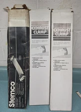 Stemco 268-0008 and 268-3550  5" Exhause clamps  (Qty 3)
