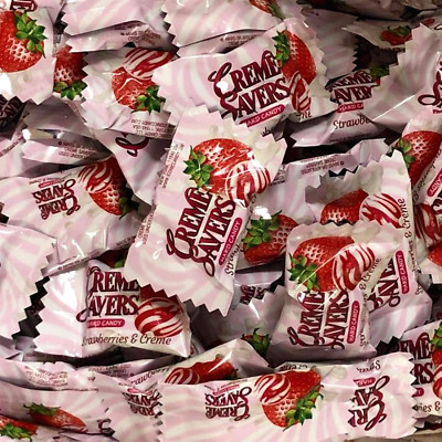 Strawberry Creme Savers 2lb Bag