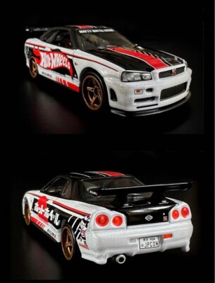 HOT WHEELS 2025 JAPAN CONVENTION SKYLINE GT-R (BNR34) Right Left