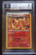 Beckett flareon 13/98 reverse holo bgs 9