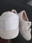 KATE SPADE WHITE LEATHER LACE UP SNEAKERS COURT SHOES SIZE 8B STYLE FEZ — photo 5