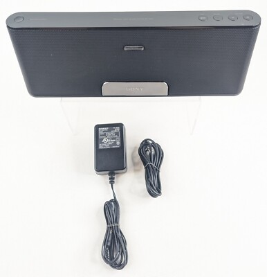 Sony RDP-T50iP Personal Audio Dock iPod iPhone iPad Speaker No Remote