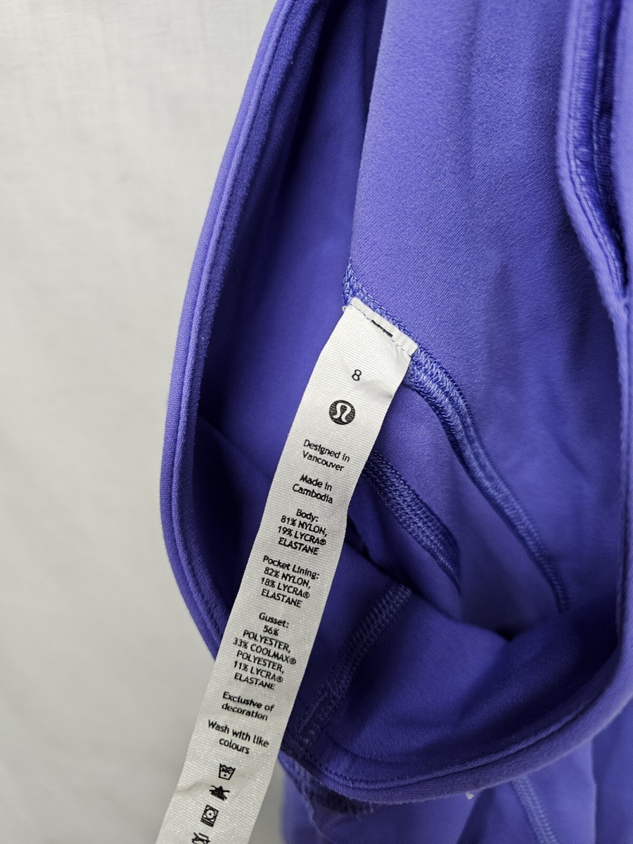 Lululemon Groove Super-High-Rise Flared Pant Nulu Size 8 Light
