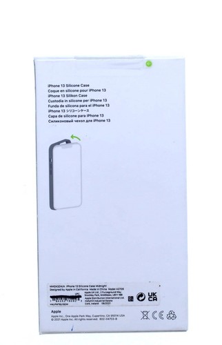 Apple iPhone 13 Silicone Phone Case (Midnight) - Picture 2 of 2