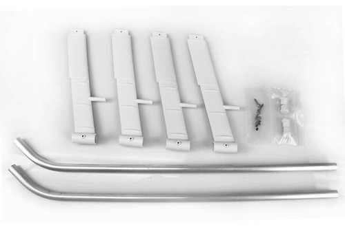 FUNKEY Scale Fuselage Hughes 500D .50 ( 600 ) Size BLUE + Landing Skid NIB - Picture 12 of 15