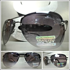 Mens Classic Elegant VINTAGE RETRO Style SUNGLASSES Gunmetal Frame Gradient Lens