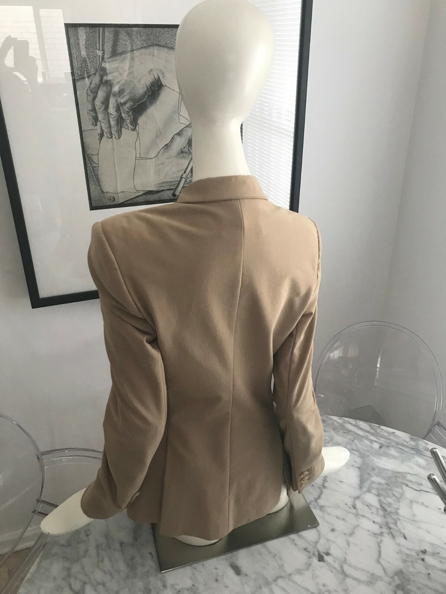 アウターその他 PRADA Woman Blazer Rope P556O12I1 F0065 Prada Rope-coloured single-breasted jacket in wool and