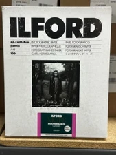 Ilford Multigrade FB Classic Glossy Paper 8 x 10" 100 Sheets BITEXTERNALDAMAGE