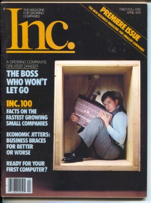 MAG: Inc. #1 4/1979-1st issue-business mag for smaller companies-unique info-VF-