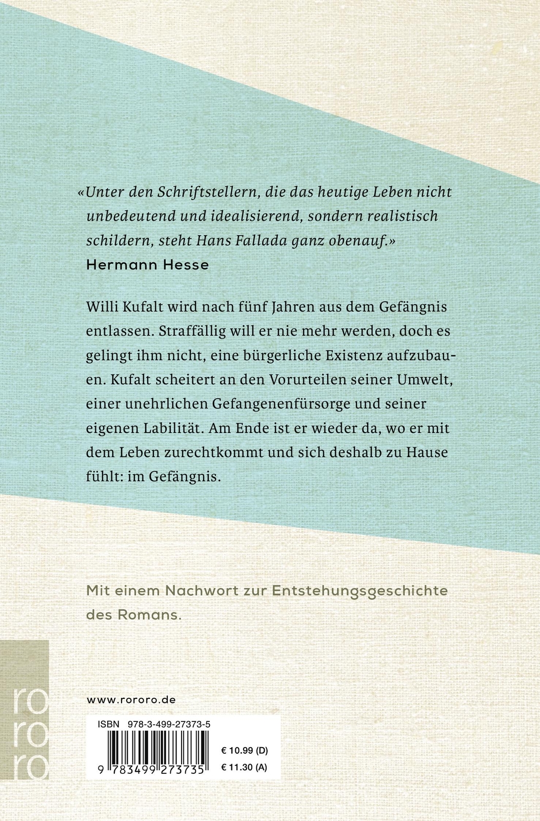 Thumbnail - Wer Einmal Aus Dem Blechnapf Frisst, Hans Fallada