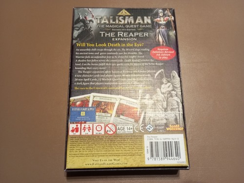 FFG Talisman Revised 4th Ed Reaper Expansion NM/VG+ - Picture 5 of 5