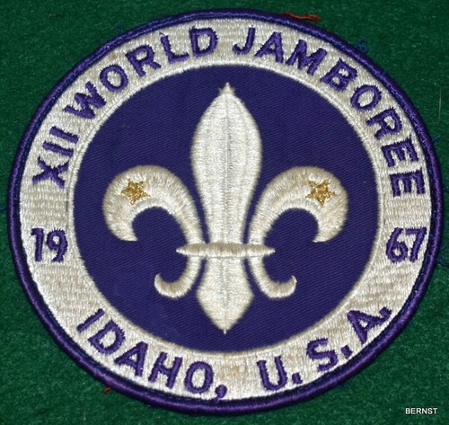 BOY SCOUT - 12th WORLD JAMBOREE - 1967 - JACKET PATCH