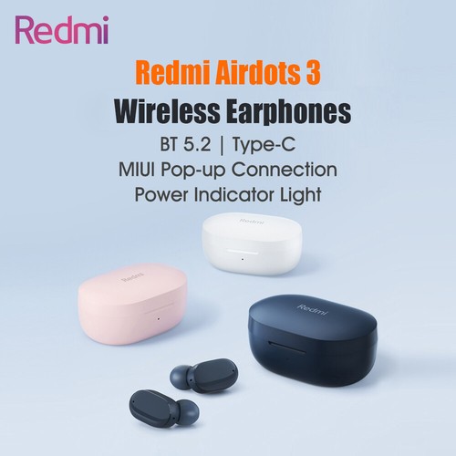 Redmi Airdots 3 Auriculares Inalámbricos Verdaderos Bluetooth 5.2 MIUI Conexión Pop-up W1I7 - Imagen 10 de 12