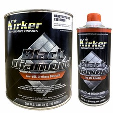 1 Gal Kirker Black Diamond Car Paint Candy Apple Red Lvb-51400 W Med Activator