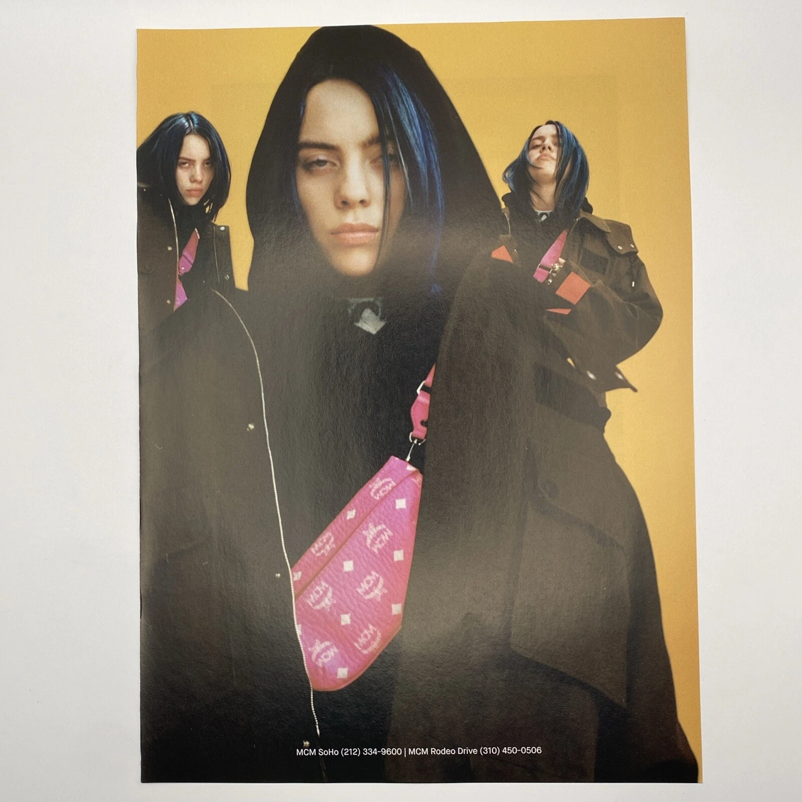 2019 Bottega Veneta 2 pagine STAMPA ANNUNCIO autunno Augusta Alexander oro Lamborghini arte