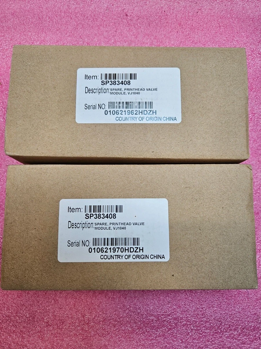 VIDEO JET VIDEO JET SP383408 VJ1040 spare print head valve module 