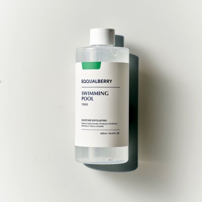 EQQUALBERRY Swimming Pool Toner 300ml / 10.14 FL. OZ.  K-Beauty