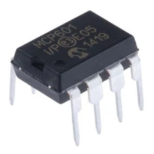 1PCS Microchip MCP601-I/P MCP601 Single Supply CMOS Operational Amp New IC