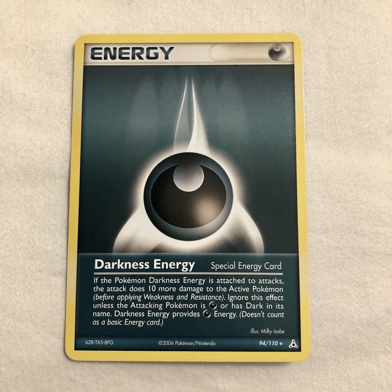 Darkness Energy (Special) 94/110 Rare EX Holon Phantoms NM Pokemon card