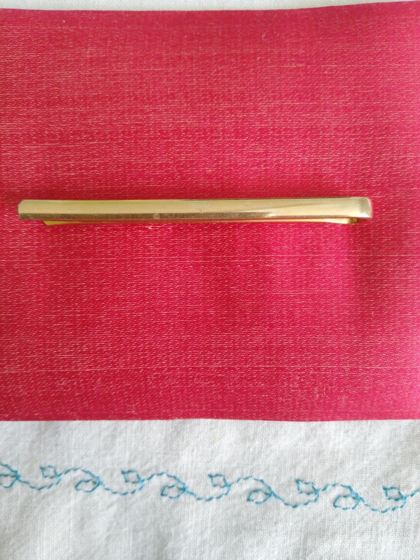 Épingle De Cravate Murat Plaqué Or - Occasion - Accessoire élégant Pour Homme