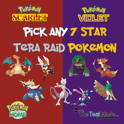 7 Star Tera Raid Event Boss Mightiest Mark Perfect IV,  Pokemon Scarlet & Violet