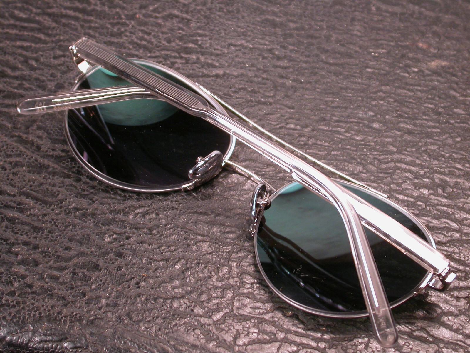 RetroSuperfuture Chrome And Clear Sunglasses Made… - image 7