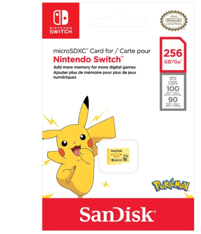 Nintendo Switch2本体＋256GBのSanDisk microSD Amazon.com: Nintendo Switch 2 Micro SD Card, SanDisk : Video