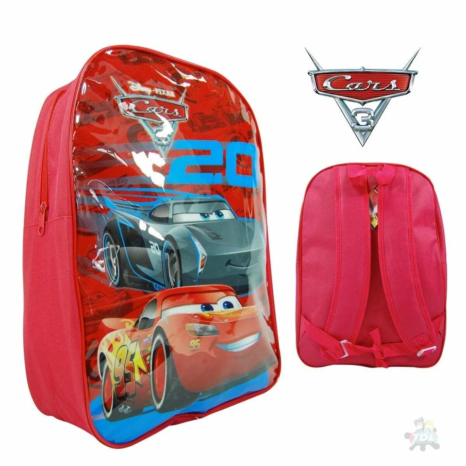 Disney Cars 3 Mochila Grande 70 Litros Con Lightning McQueen y Jackson Storm - Imagen 1 de 1