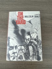 On The Yard Malcolm Braly Book First Edition 1st HC/DJ Prison Life