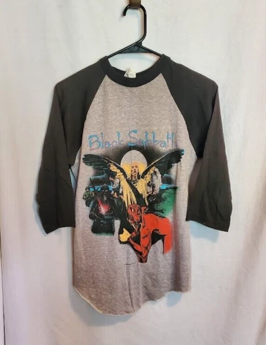 Original BLACK SABBATH Concert Shirt, Medium, G 1980s vintage concert t-shirt, vintage, size M, single stitch, B+ condition