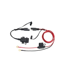Motorcycle USB Charger Waterproof SAE USB to Cable Adapter Socket Battery