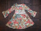 NEW Boutique Baby Girls Dress Lot Size 2T Tie Dye Floral Ruffle — photo 2