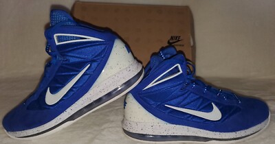 Nike Air Max Hyperize NFW Royal White Sz 11 Suede University KY -Wildcats- Shoes