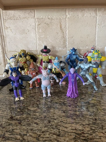 Mighty Morphin Power Ranger Villains Figures! Vintage! Lot Of 12!