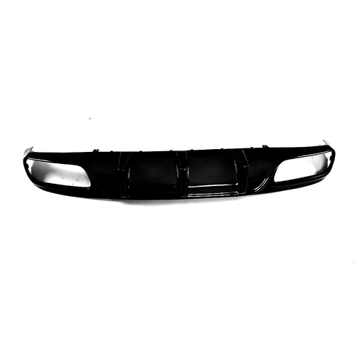 Glanz Schwarz Heckdiffusor Stoßstange Diffusor Für Mercedes C205 C63AMG 2015-19 - Picture 5 of 9