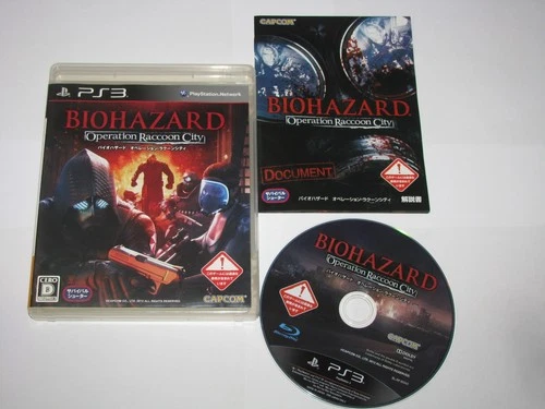 Biohazard Operation Raccoon City Resident Evil PS3 Japan import US Seller