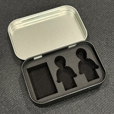 PocketFigures Two Minifigure Case with Foam Insert