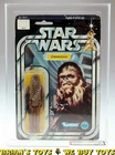 Vintage Kenner Star Wars Carded 12 Back-C Chewbacca Action Figure AFA 70 EX+ ...