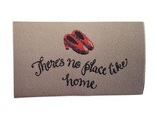 Puppenhaus Fußmatte "There's No Place Like Home" Miniatur Veranda Zubehör