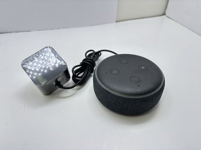 Amazon Echo Dot 3rd Gen C78MP8 Alexa Smart Speaker Black w/ OEM 15W Power