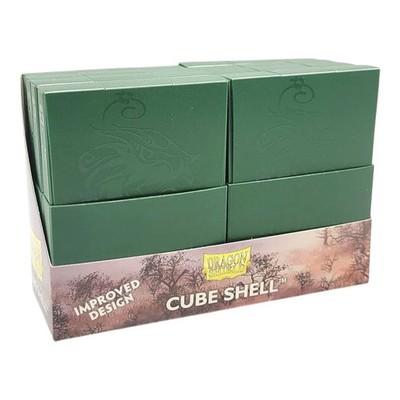 Dragon Shield Cube Shell Forest Green Deck Box 8