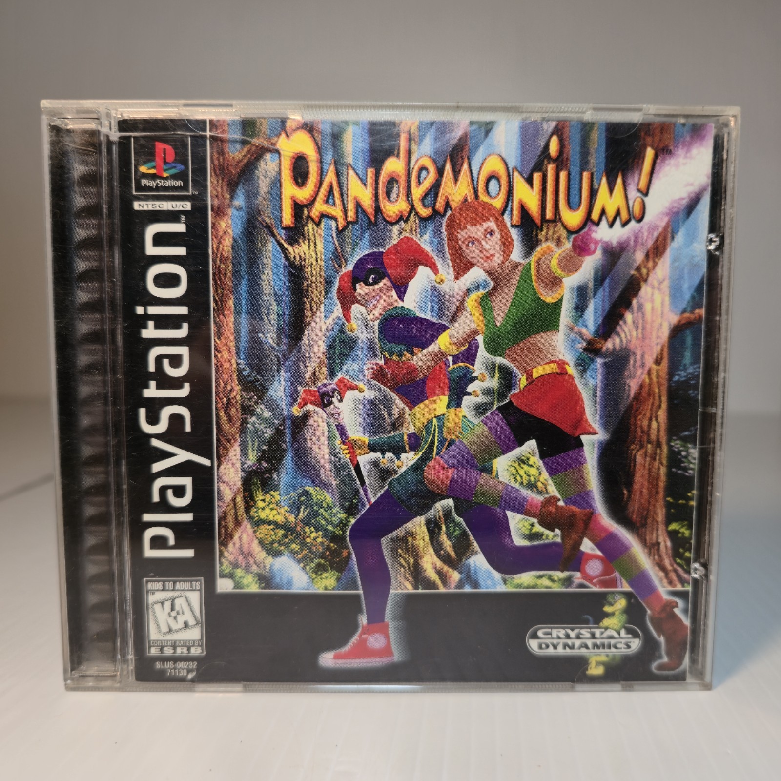 Pandemonium (PS1) Case and Manual Only — NO GAME 