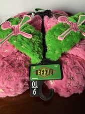 Wicked Movie Plush Slippers Pink  Green ELPHABA GLENDA Defy Gravity Womans 9-10