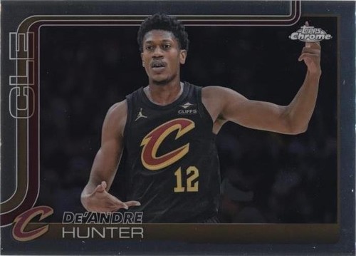 2025-26 TOPPS CHROME REFRACTOR DEANDRE HUNTER #73 CAVALIERS | eBay