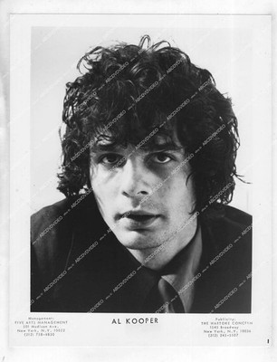 o71309 circa 1967 orig photo musician keyboardist Al Kooper before Blood Sweat &