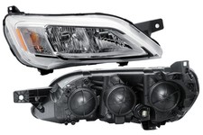 Replacement Passenger Right Side Halogen Headlight Head Lamp Light Chrome Mol...