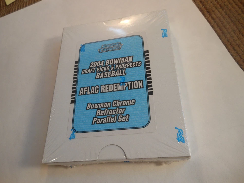 2004 Bowman Chrome Draft Baseball AFLAC Redemption Refractor/550 Set w/McCutchen - Image 4 of 4