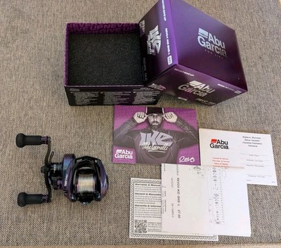 Abu Garcia REVO4 IKE-L 8.0:1 Baitcasting Reel Left Hand | eBay