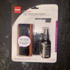 RCA Discwasher D4 Vinyl Record Care System Cleaning Kit RD1006Z